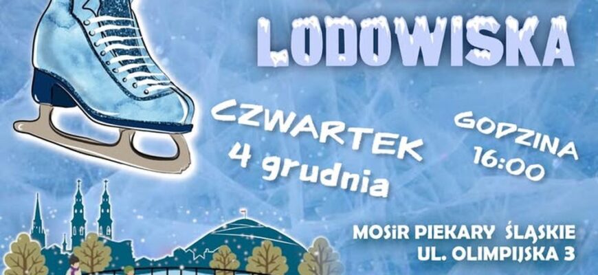 Otwarcie piekarskiego lodowiska