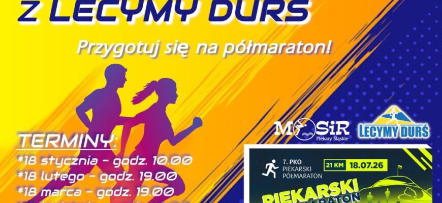 Zrób formę na Półmaraton! Trwają darmowe treningi