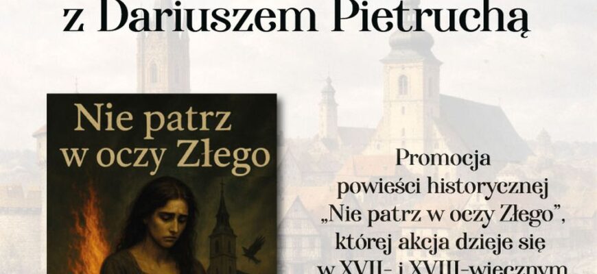 Spotkanie autorskie z Dariuszem Pietruchą