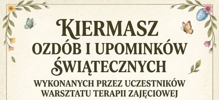 Kiermasz wielkanocny WTZ