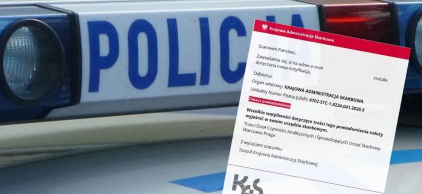 Uwaga! Oszuści podszywają się pod KAS i urzędy skarbowe