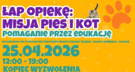 Łap opiekę pod Kopcem Wyzwolenia: Misja pies i kot już 25 kwietnia