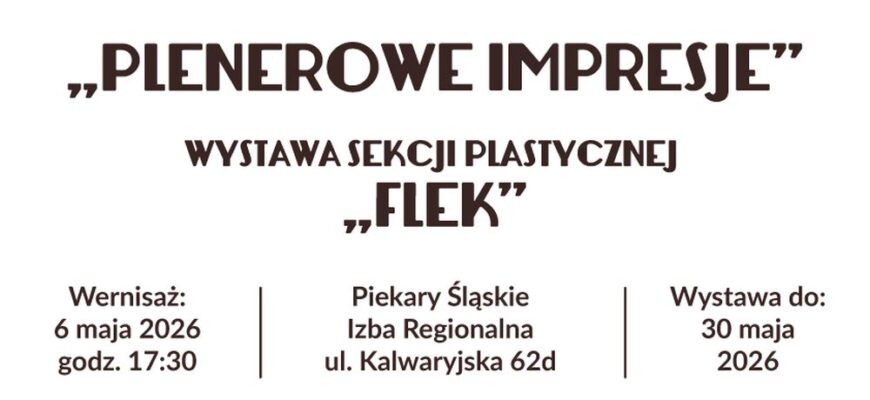 Wernisaż wystawy „Plenerowe impresje” w Izbie Regionalnej