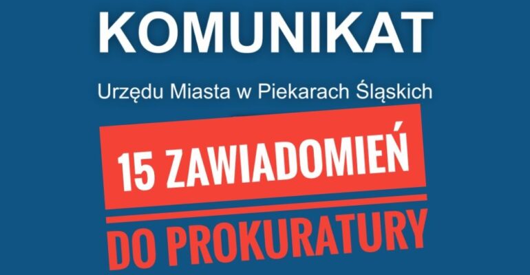 15 zawiadomień do prokuratury w sprawie składowania odpadów!
