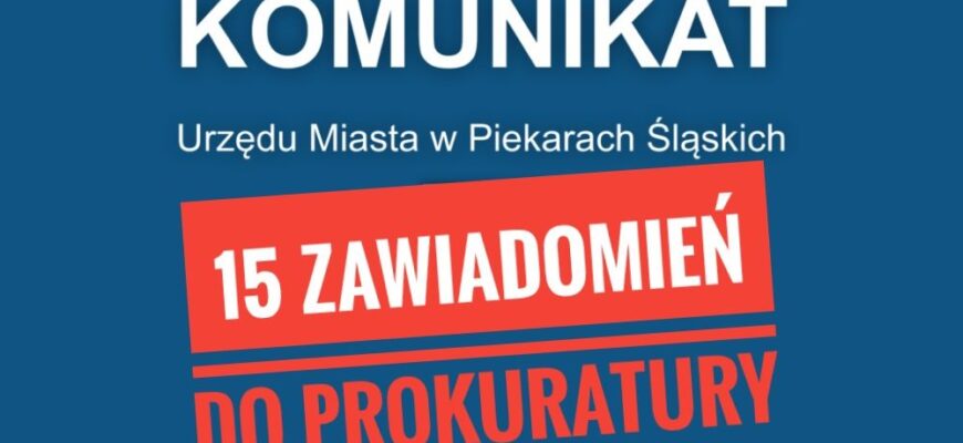 15 zawiadomień do prokuratury w sprawie składowania odpadów!