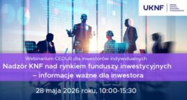 Webinar – informacje ważne dla inwestora