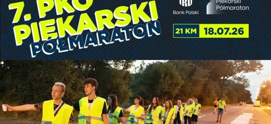 Szukamy wolontariuszy na 7. PKO Półmaratonu