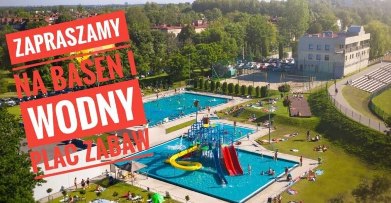 Basen plenerowy i wodny plac zabaw czekają na Was!