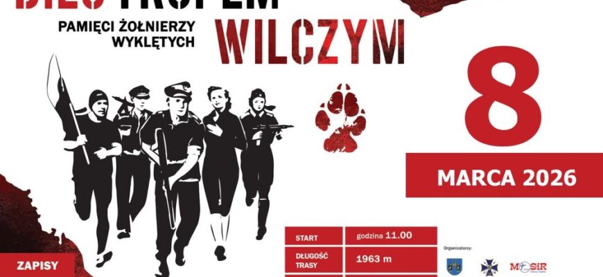 Zapisz się na Bieg Tropem Wilczym – 8 marca 2026