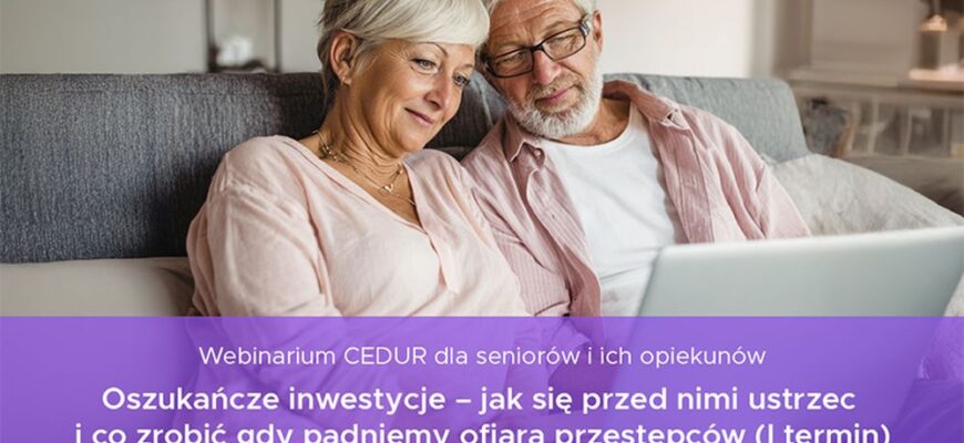 Webinar – Oszukańcze inwestycje