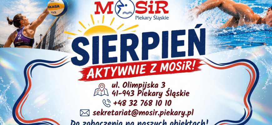 Aktywny sierpień z MOSiR!