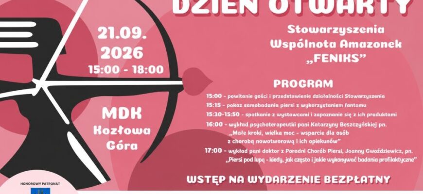 Dzień Otwarty piekarskich Amazonek – 21.09.2026